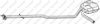 BMW 18100442428 Middle Silencer